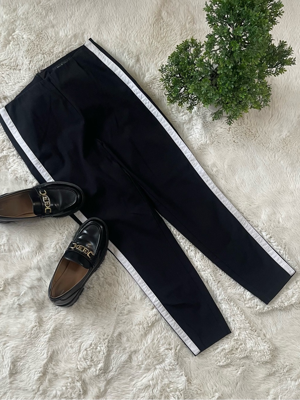 Rag & Bone Black White Side Stripe Tuxedo Pants 6Description (Описание): Скопиру